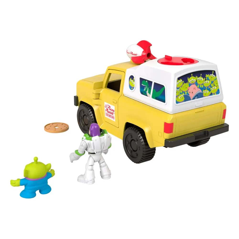 Imaginext Juguete Camioneta Pizza Planeta Toy Story JLC36, figuras de colección