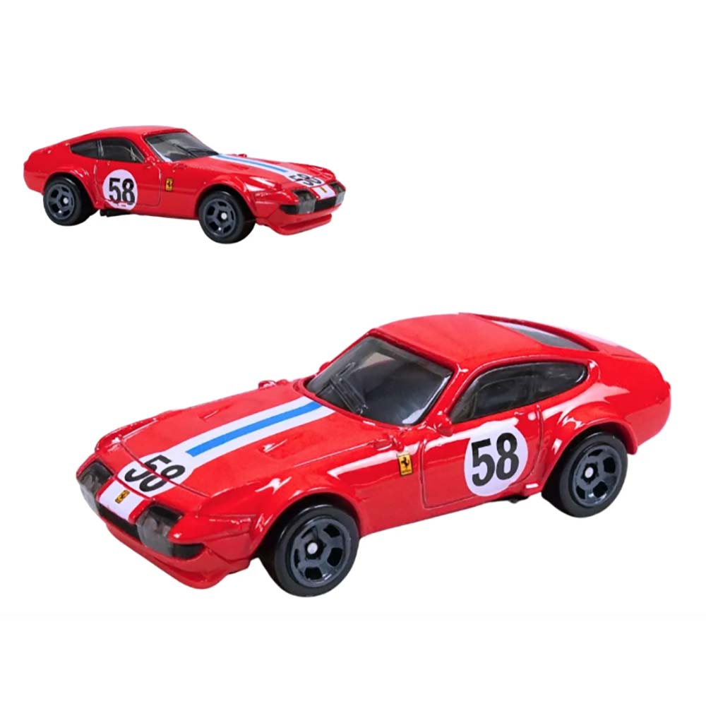 Hot Wheels Ferrari Pack de 5 Vehículos a Escala 1:64 JLN12, vehículos en paquete a escala 1:64