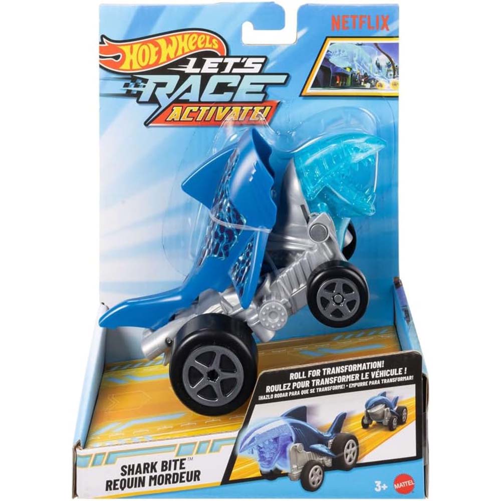 Hot Wheels Let's Race Activate! Shark Bite JJX15