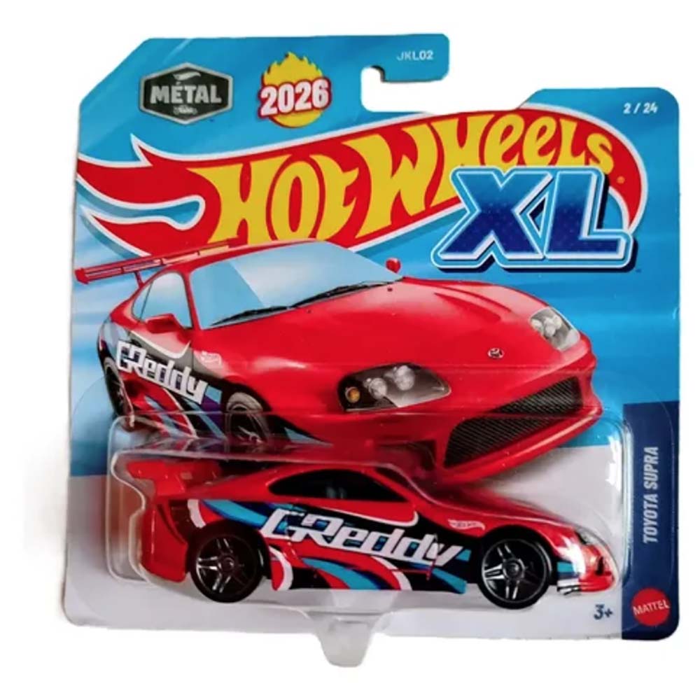 Hot Wheels Diecast XL Toyota Supra JKL02