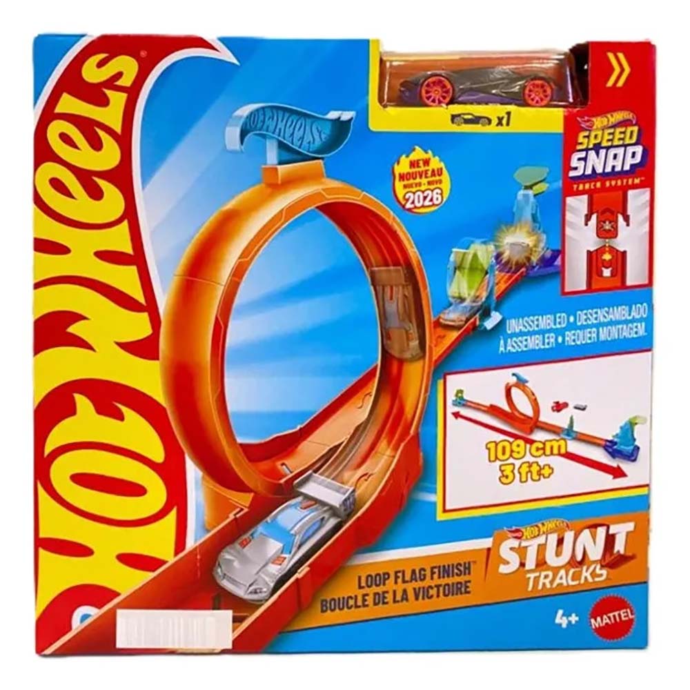 Hot Wheels Stunt Tracks Loop Challenge JHK76