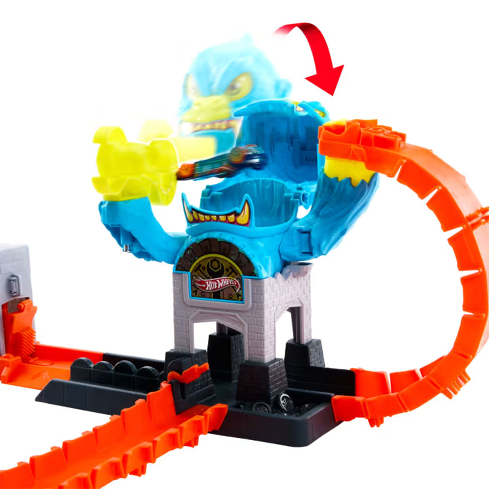 Hot Wheels City Ataque del Gorila Feroz JHL92, pistas y sets de vehículos