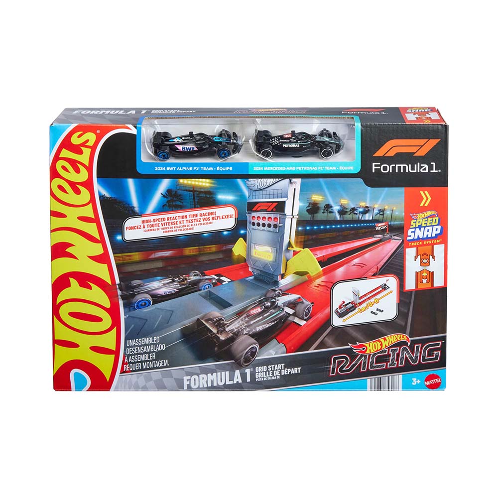 Hot Wheels Racing Fórmula 1 Pista Grid Start JKM88