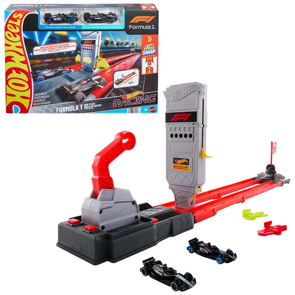 Hot Wheels Racing Fórmula 1 Pista Grid Start JKM88