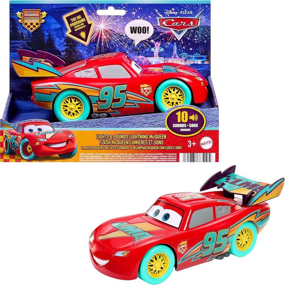 Disney Pixar Cars Race to Celebrate Lightning McQueen JMT55