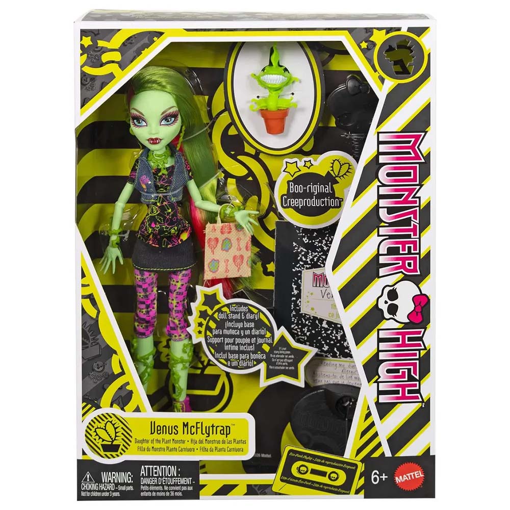 Monster High Boo-Riginal Creeproduction Venus Mcflytrap JHK58