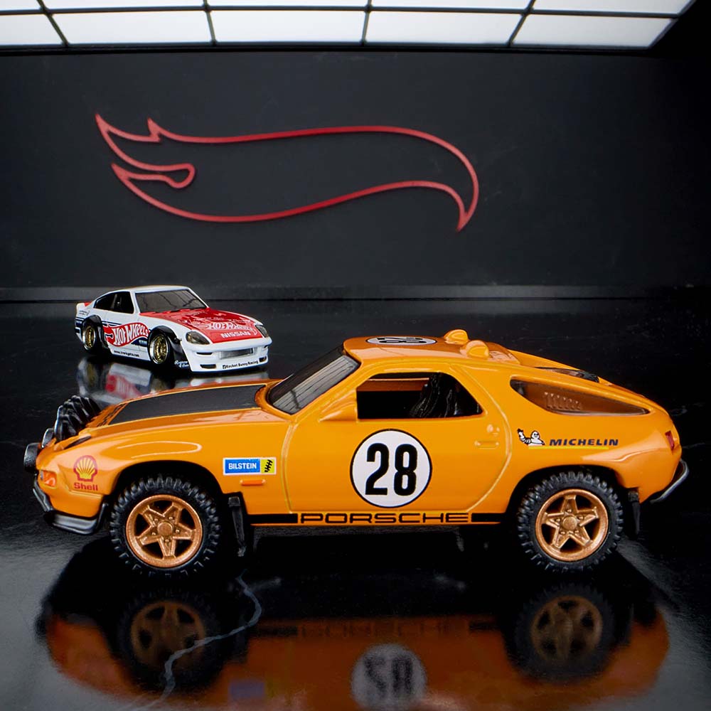 Hot Wheels Elite 64 Porsche 928 Safari HNJ58, autos de juguete