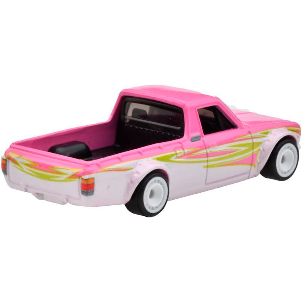 Hot Wheels Collector Cultura Automotriz 1975 Datsun Sunny Truck & Custom '93 Nissan Hardbody, autos de juguete a escala 1:64