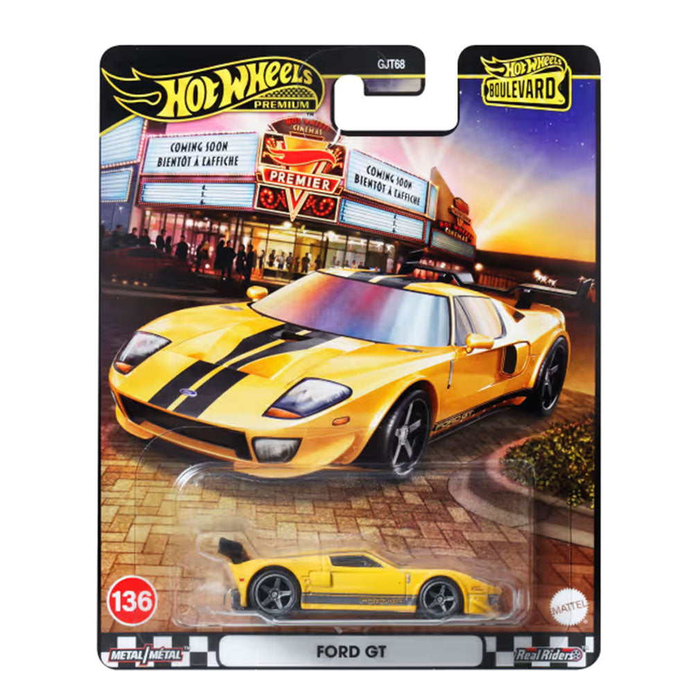 Hot Wheels Boulevard Ford GT LM Auto: Auto de Colección 1:64 - Edad 3+
