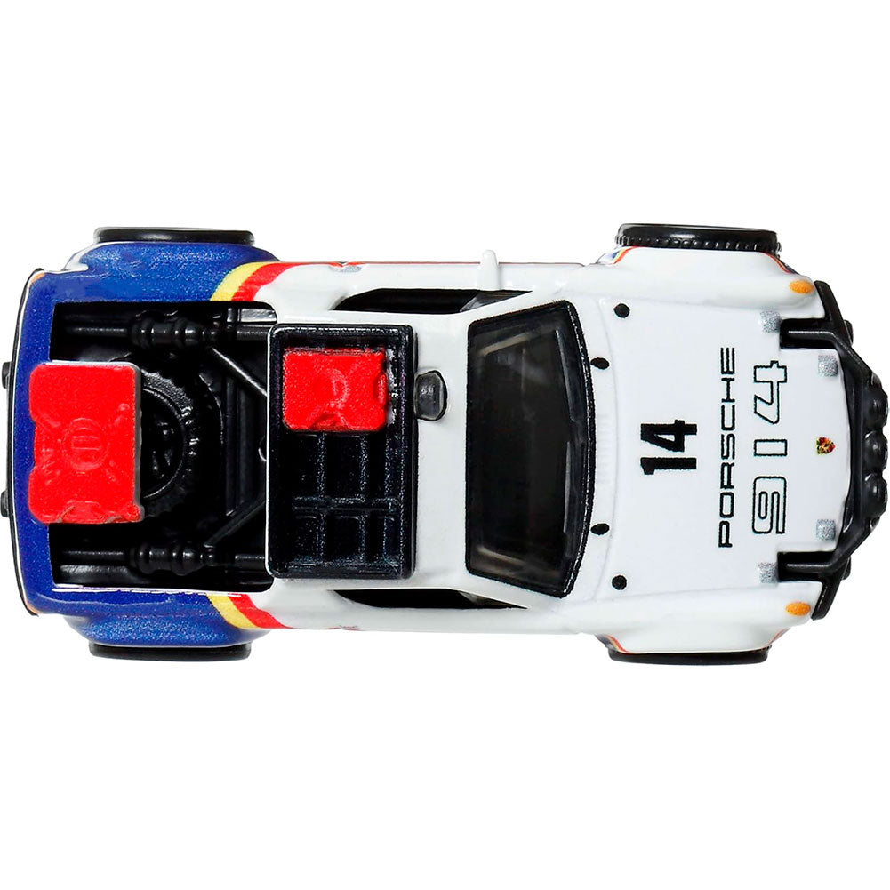 Hot Wheels Car Culture Porsche 914 Safari, autos de juguete a escala 1:64