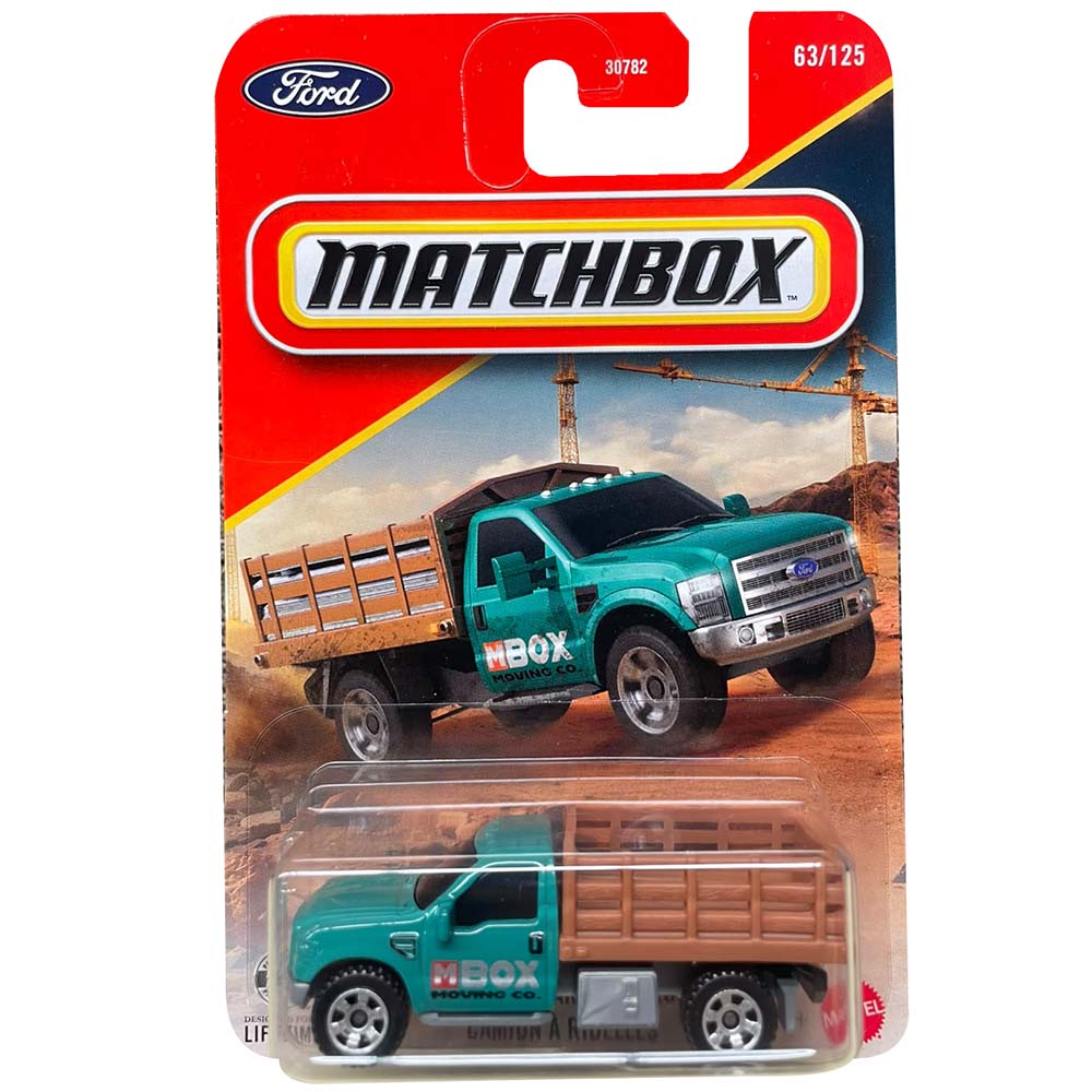 Matchbox Ford F-350 Stake Bed Truck 1:64 Mod 30782