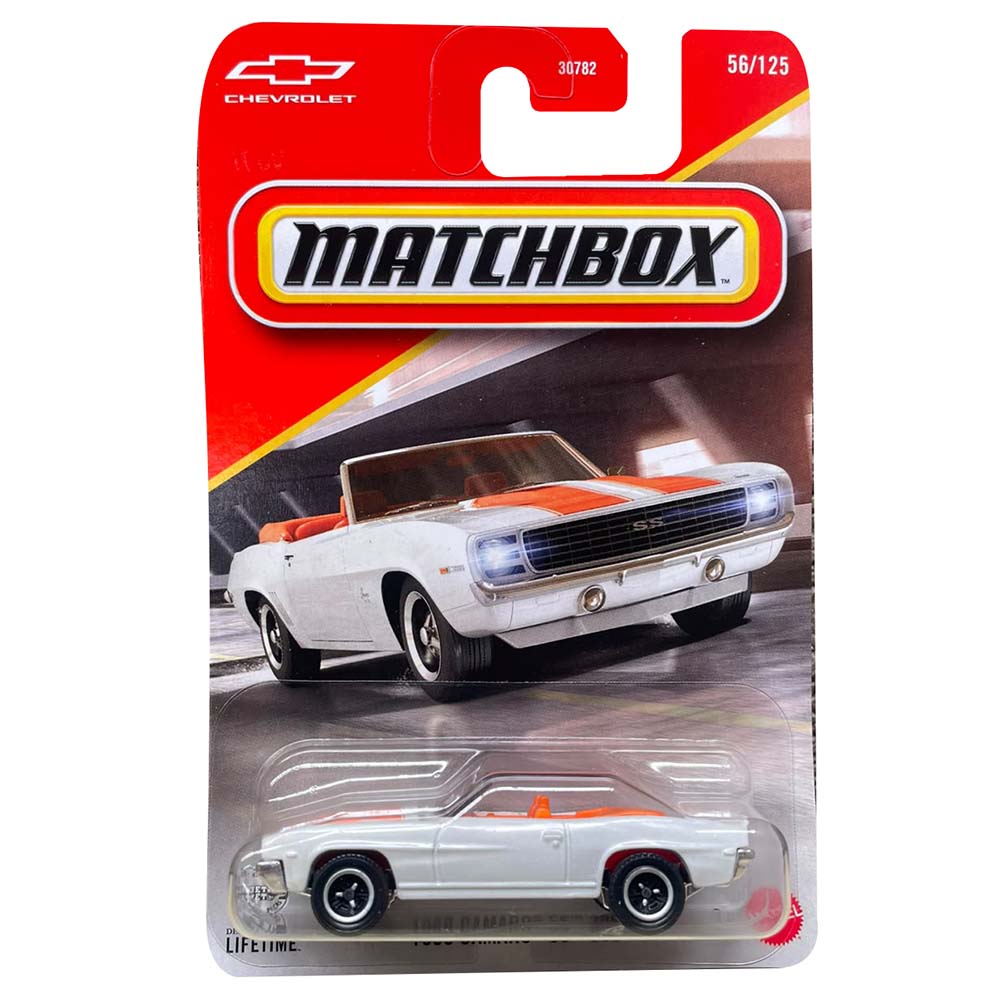 Matchbox 1969 Chevrolet Camaro SS 396 1:64 Mod 30782
