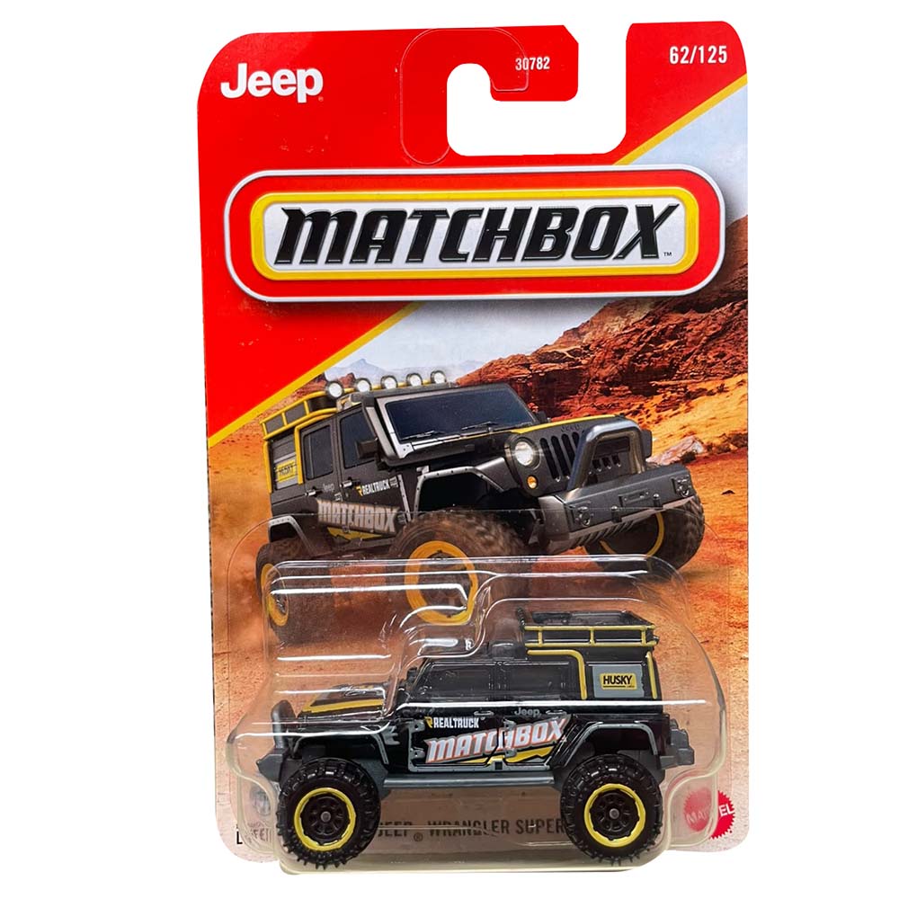 Matchbox Jeep Wrangler Superlift 1:64 Mod 30782