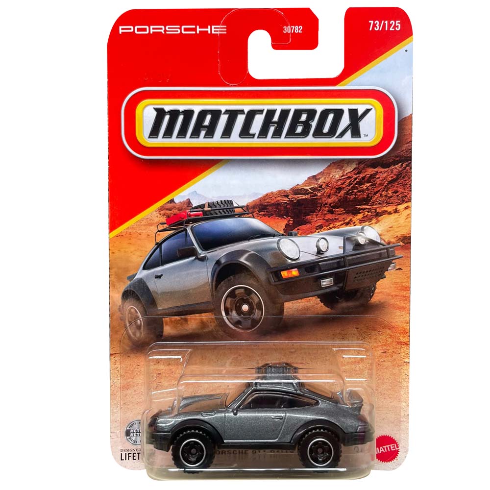 Matchbox 1985 Porsche 911 Rally 1:64 Mod 30782