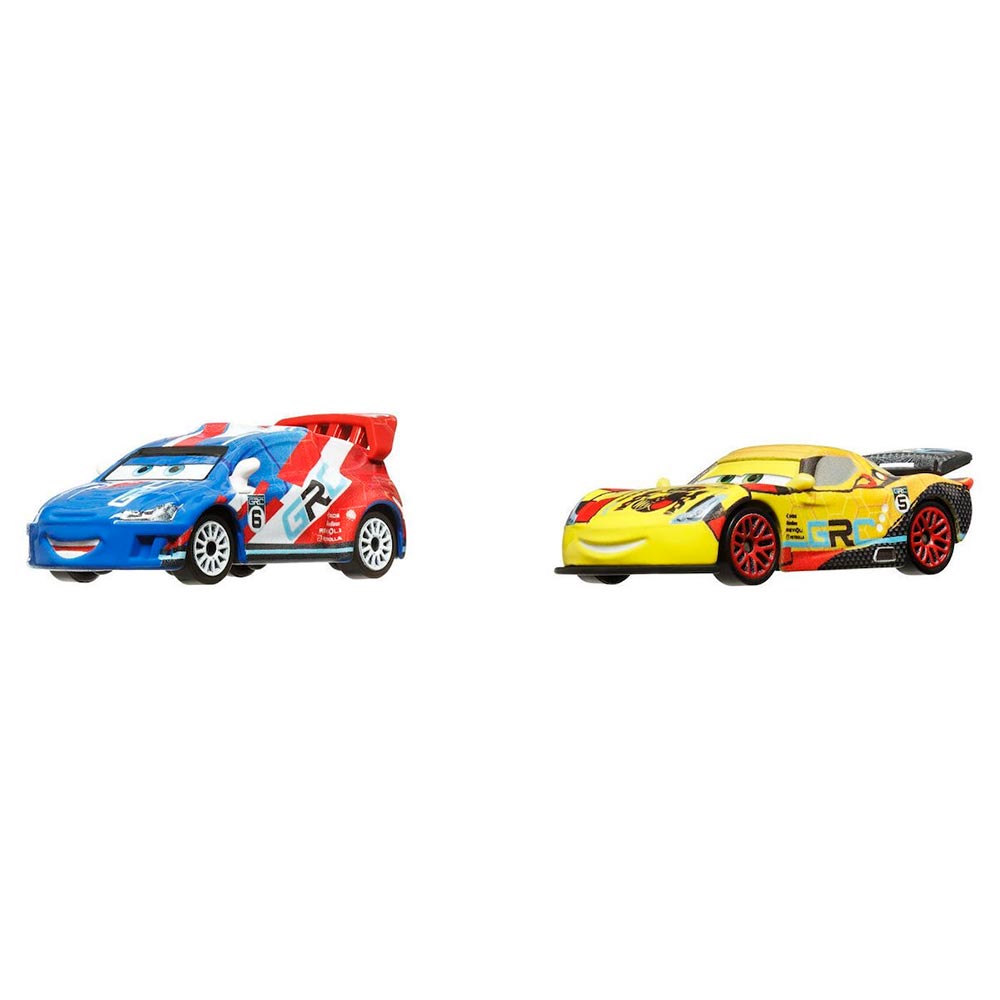 Disney And Pixar Cars 2-Pack Raoul Ligerro / Miguel Camino DXV99, vehículos de juguete