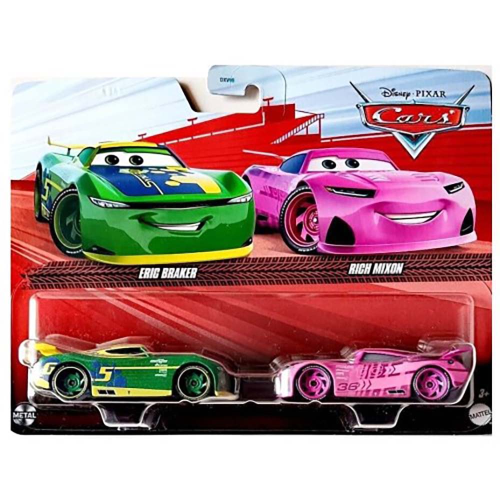 Disney And Pixar Cars 2-Pack Eric Braker / Rich Mixon DXV99