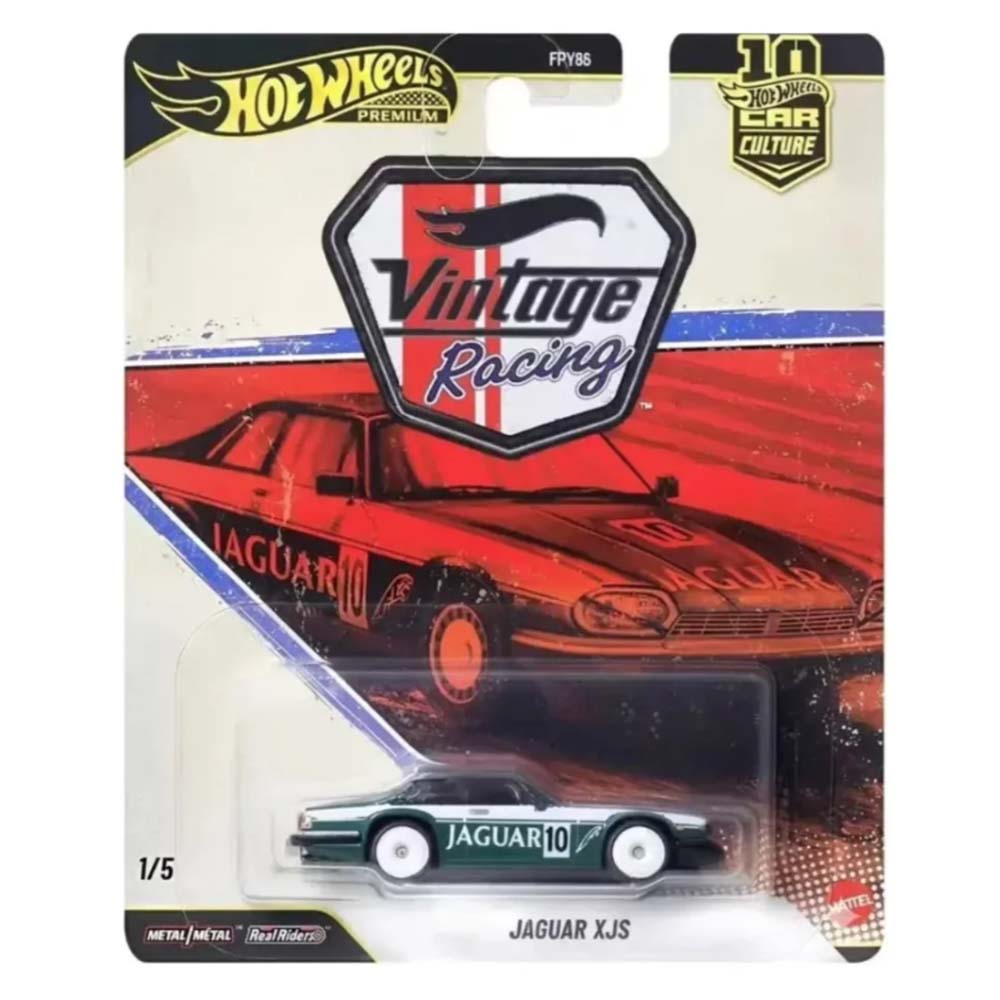 Hot Wheels Car Culture: Vintage Racing Jaguar XJS FPY86