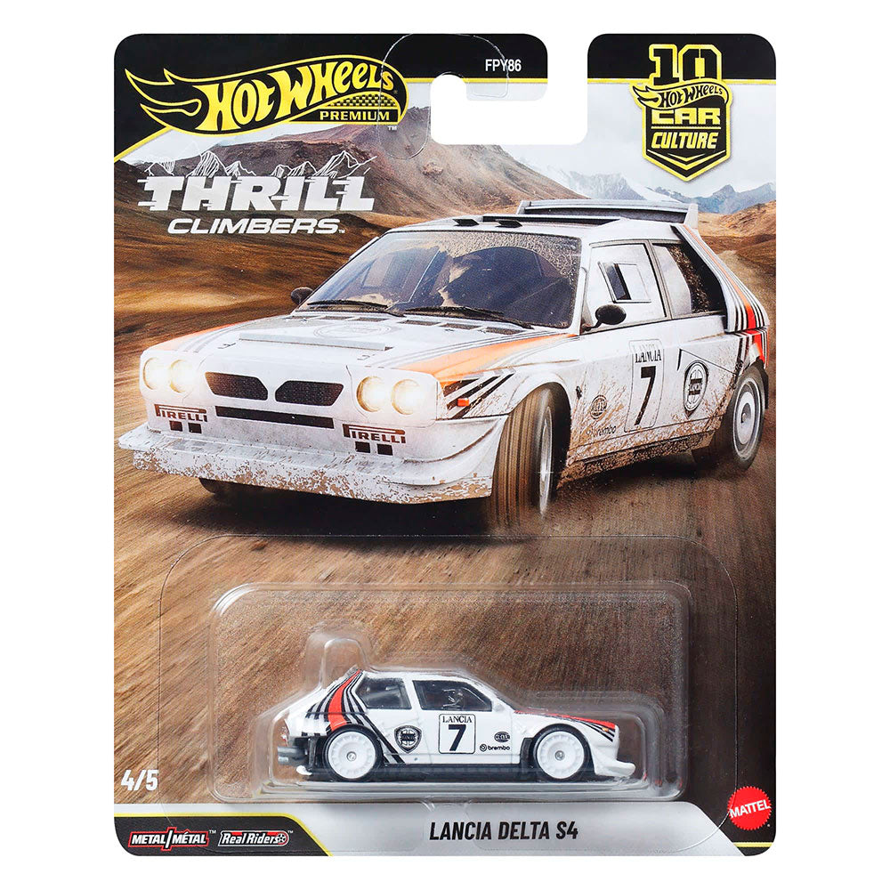 Hot Wheels Premium Thrill Climbers - LANCIA DELTA FPY86