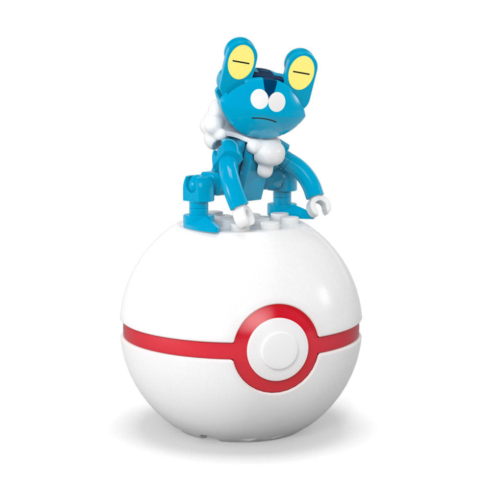 MEGA MCX Pokémon Pokébolas Froakie FPM00: Set de construcción para armar - Edad 6+