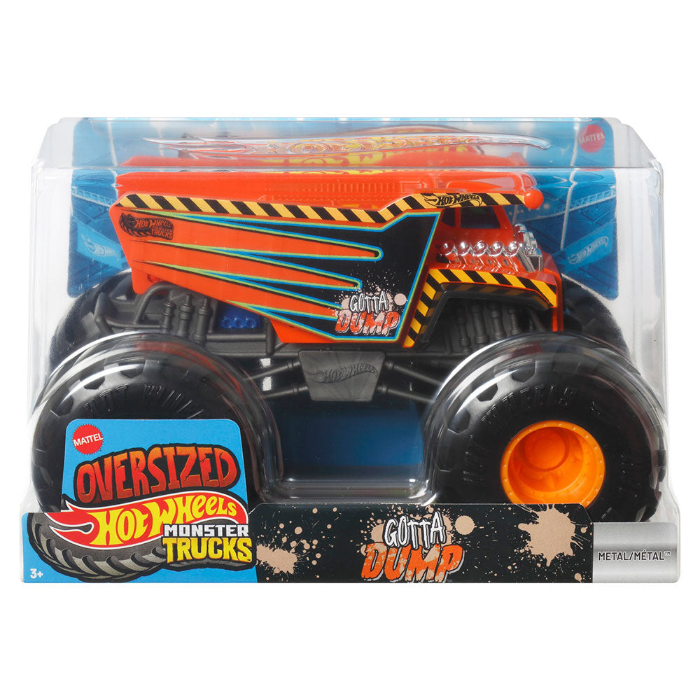 Hot Wheels Monster Trucks Escala 1:24 GOTTA DUMP FYJ83