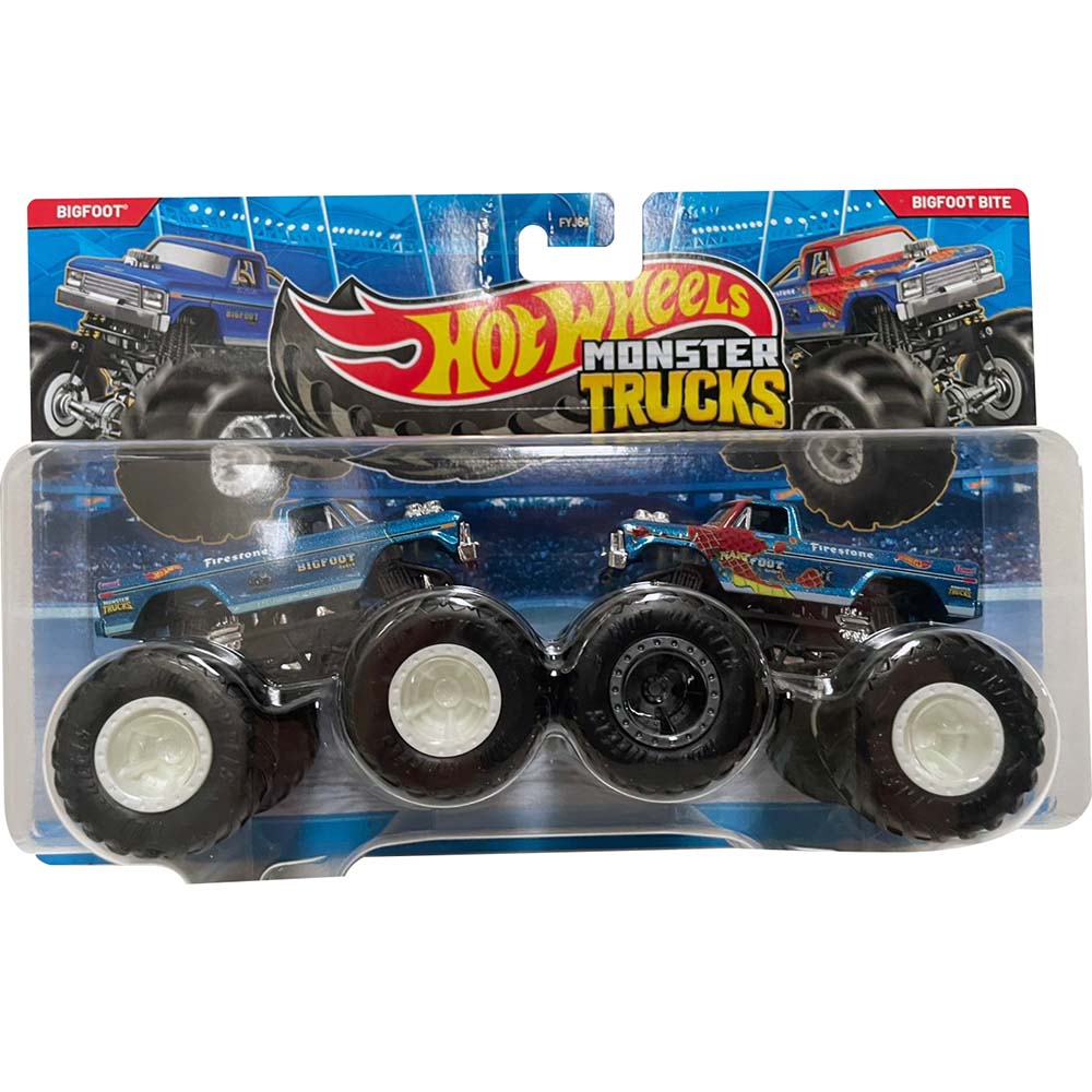 Hot Wheels Monster Trucks: Bigfoot vs Bigfoot Bite FYJ64