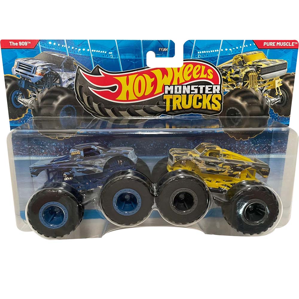 Hot Wheels Monster Trucks: The 909 vs Pure Muscle FYJ64