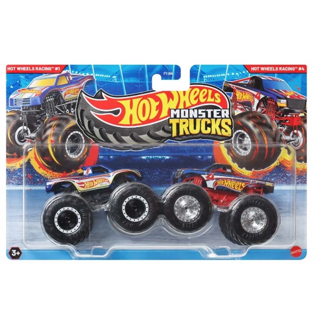Hot Wheels Monster Trucks: Demolition Doubles Hot Wheels Racing #1 / Hot Wheels Racing #4 FYJ64