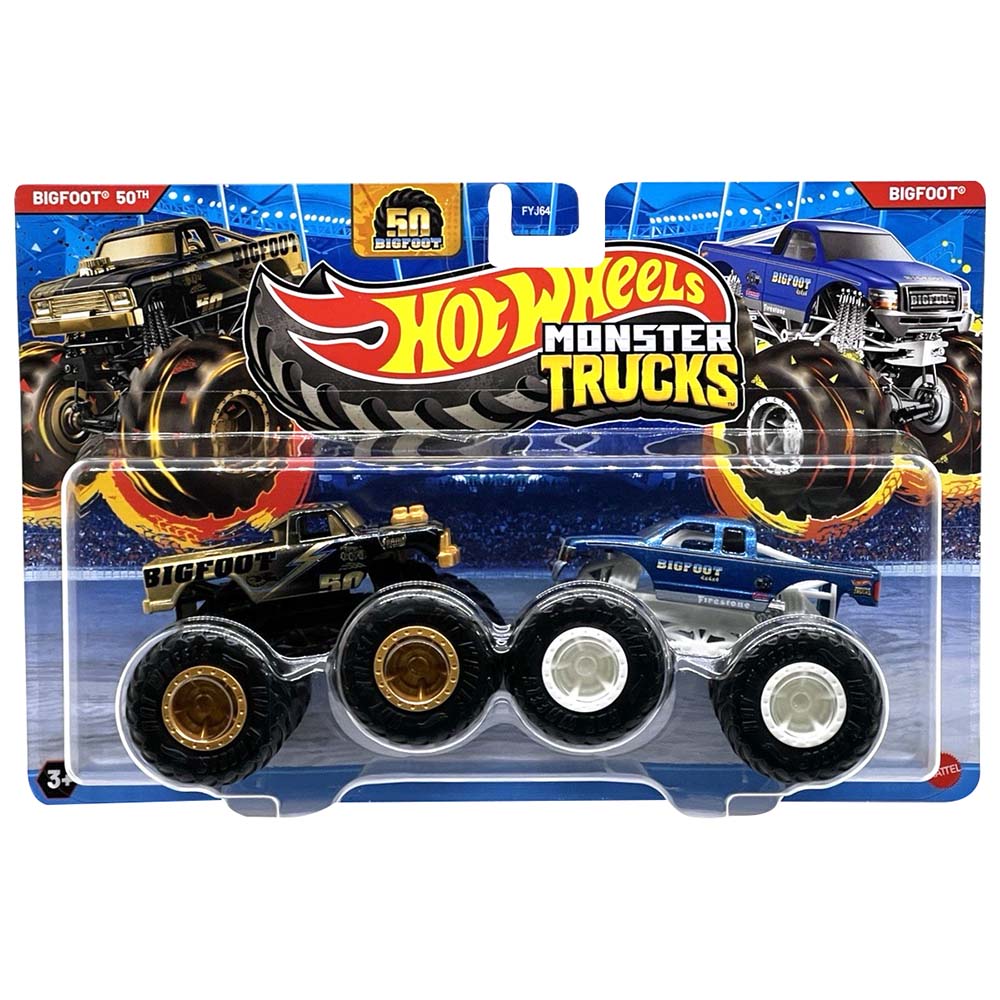 Hot Wheels Monster Trucks: Demolition Doubles Bigfoot 50th / Bigfoot FYJ64