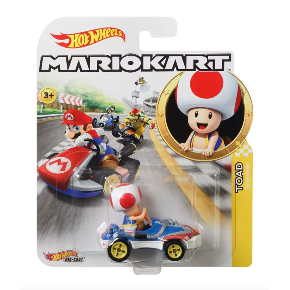 Hot Wheels Mario Kart 1:64 - TOAD SNEEKER GBG25