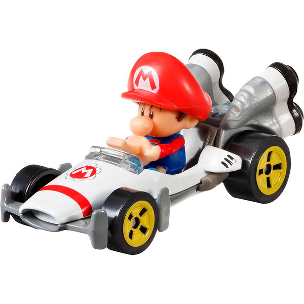 Hot Wheels Mario Kart 1:64 - BABY MARIO GBG25