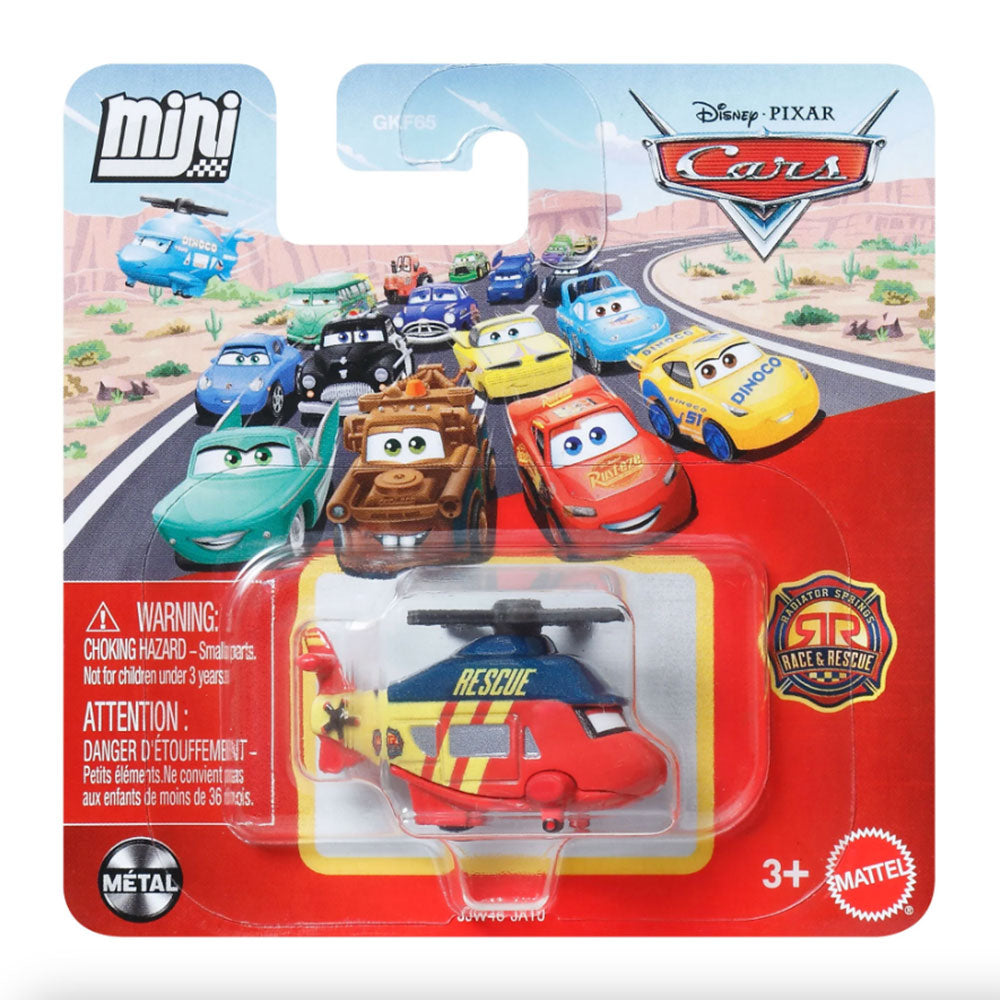 MINICOCHES DE CARS DE DISNEY PIXAR - Rotor Turbosky GKF65