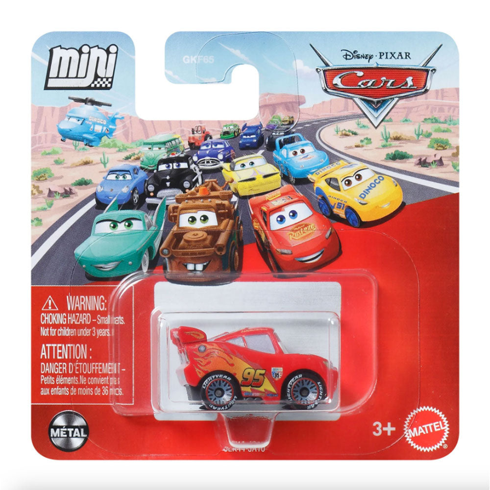 MINICOCHES DE CARS DE DISNEY PIXAR - Rayo McQueen GKF65