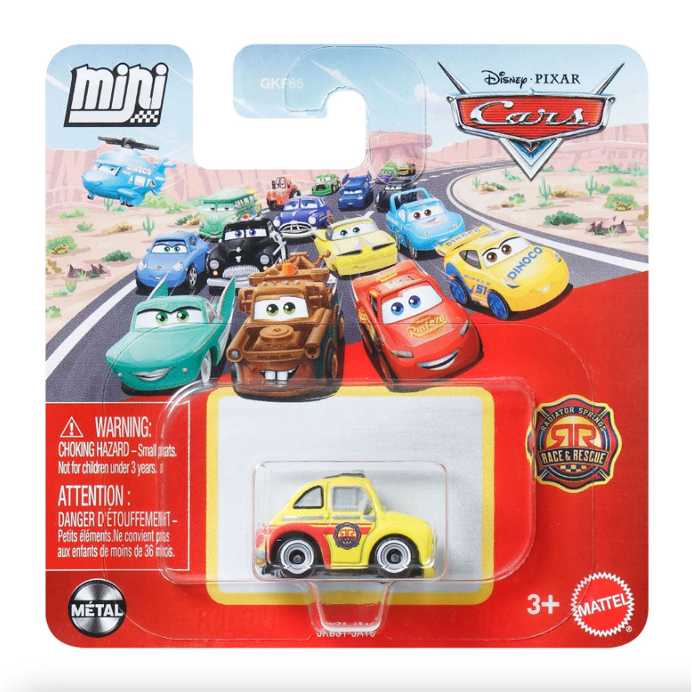 MINICOCHES DE CARS DE DISNEY PIXAR - Race And Rescue Luigi GKF65