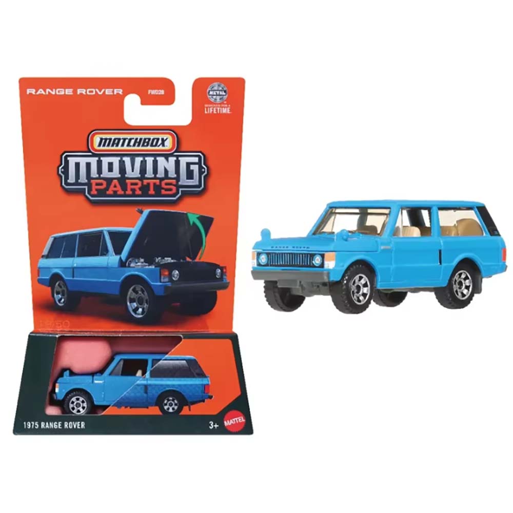 Matchbox Moving Parts 1:64 -1975 Range Rover FWD28