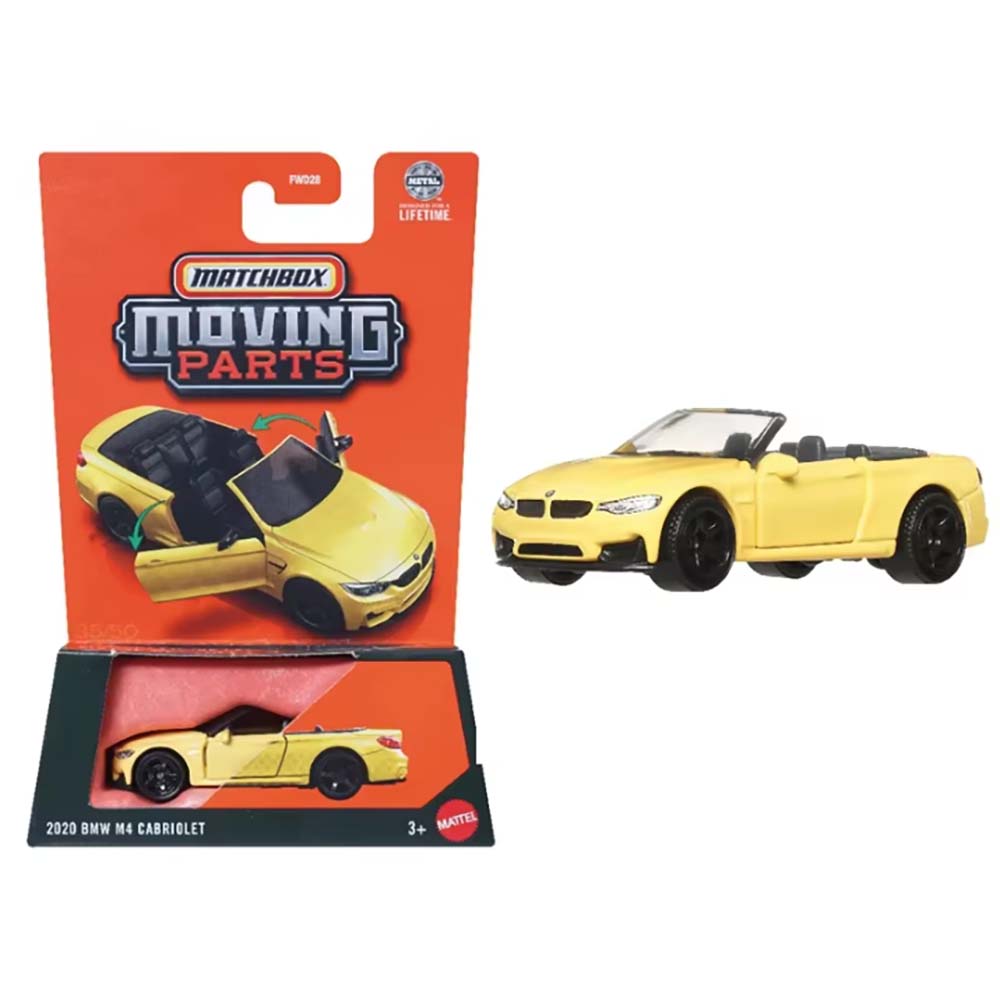 Matchbox Moving Parts 1:64 -2020 BMW M4 Carriolet FWD28
