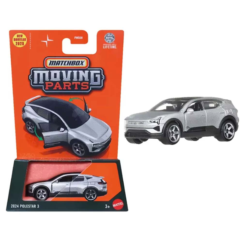 Matchbox Moving Parts 1:64 - 2024 Polestar 3 FWD28