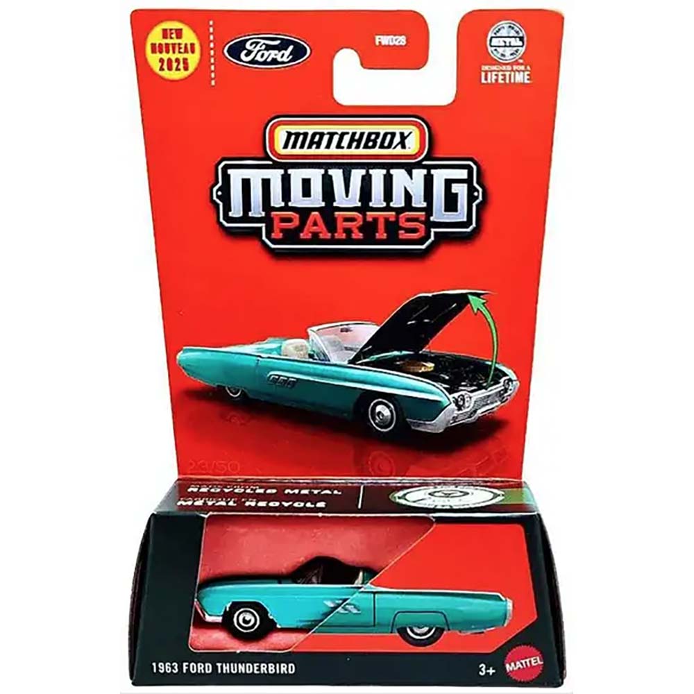 Matchbox Moving Parts 1:64 - 1963 Ford Thunderbird FWD28