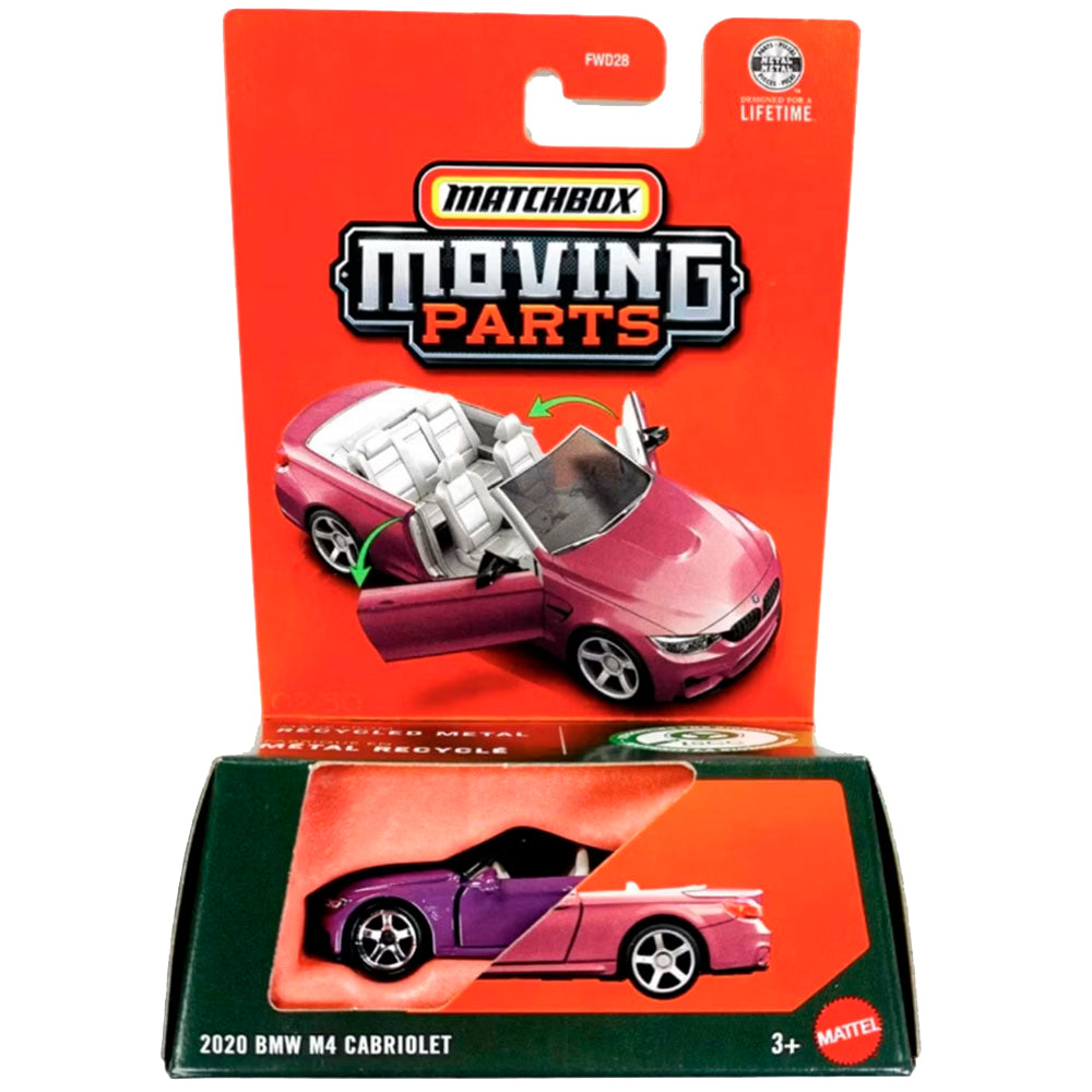 Matchbox Moving Parts 1:64 - 2020 BMW M4 Cabriolet FWD28
