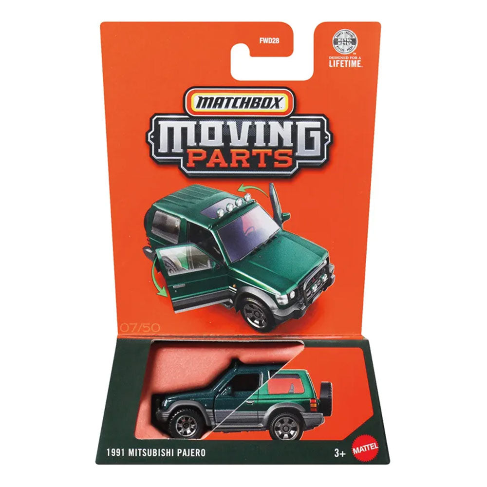 Matchbox Moving Parts 1:64 - 1991 Mitsubishi Pajero FWD28