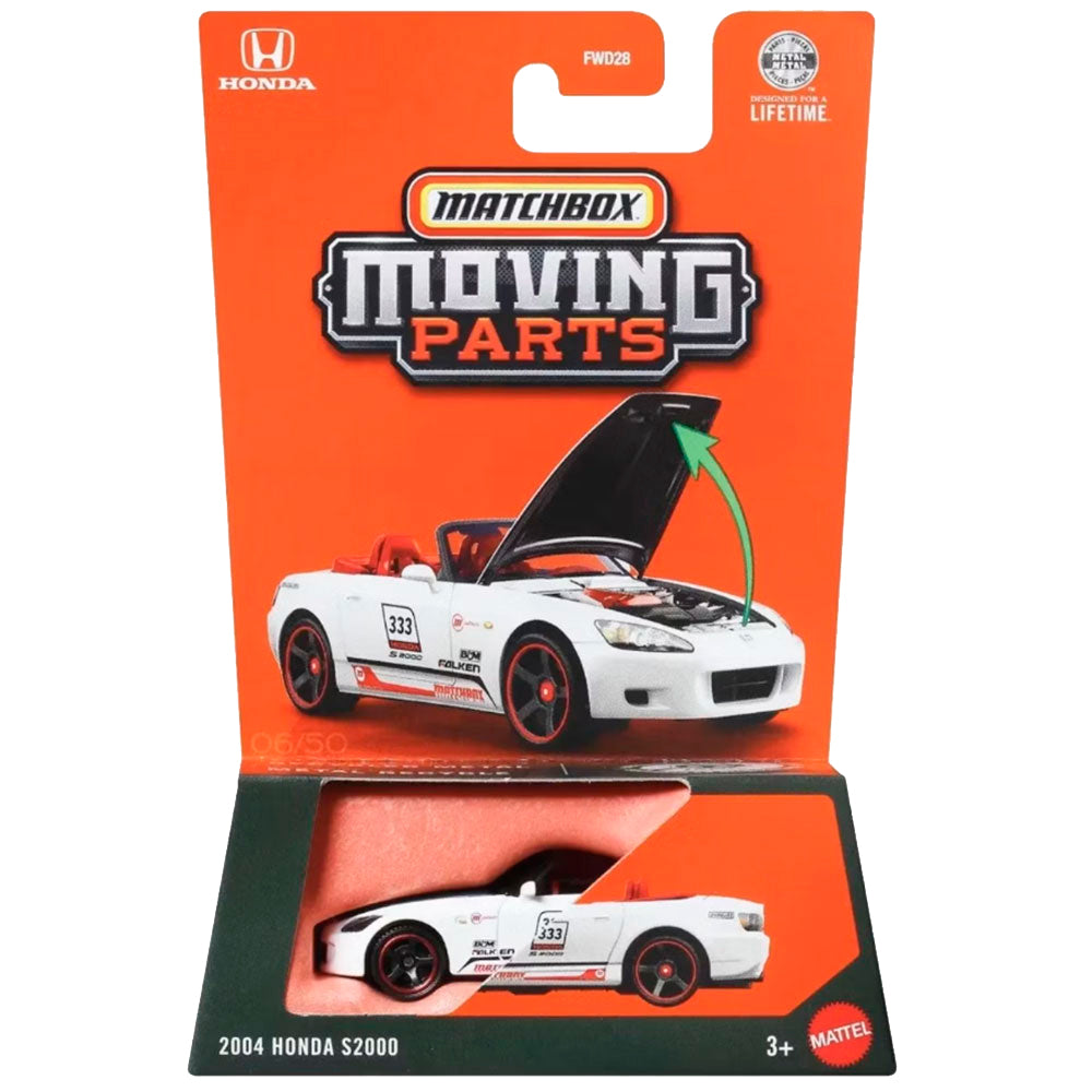 Matchbox Moving Parts 1:64 - 2004 Honda S2000 FWD28