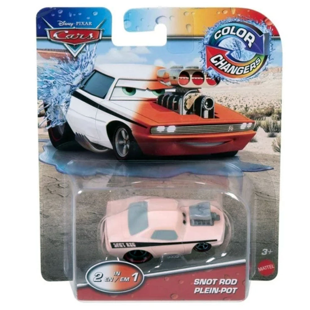 Mattel Cars Color Changer - Snot Rod GNY94: Vehículo de juguete - Edad 3+