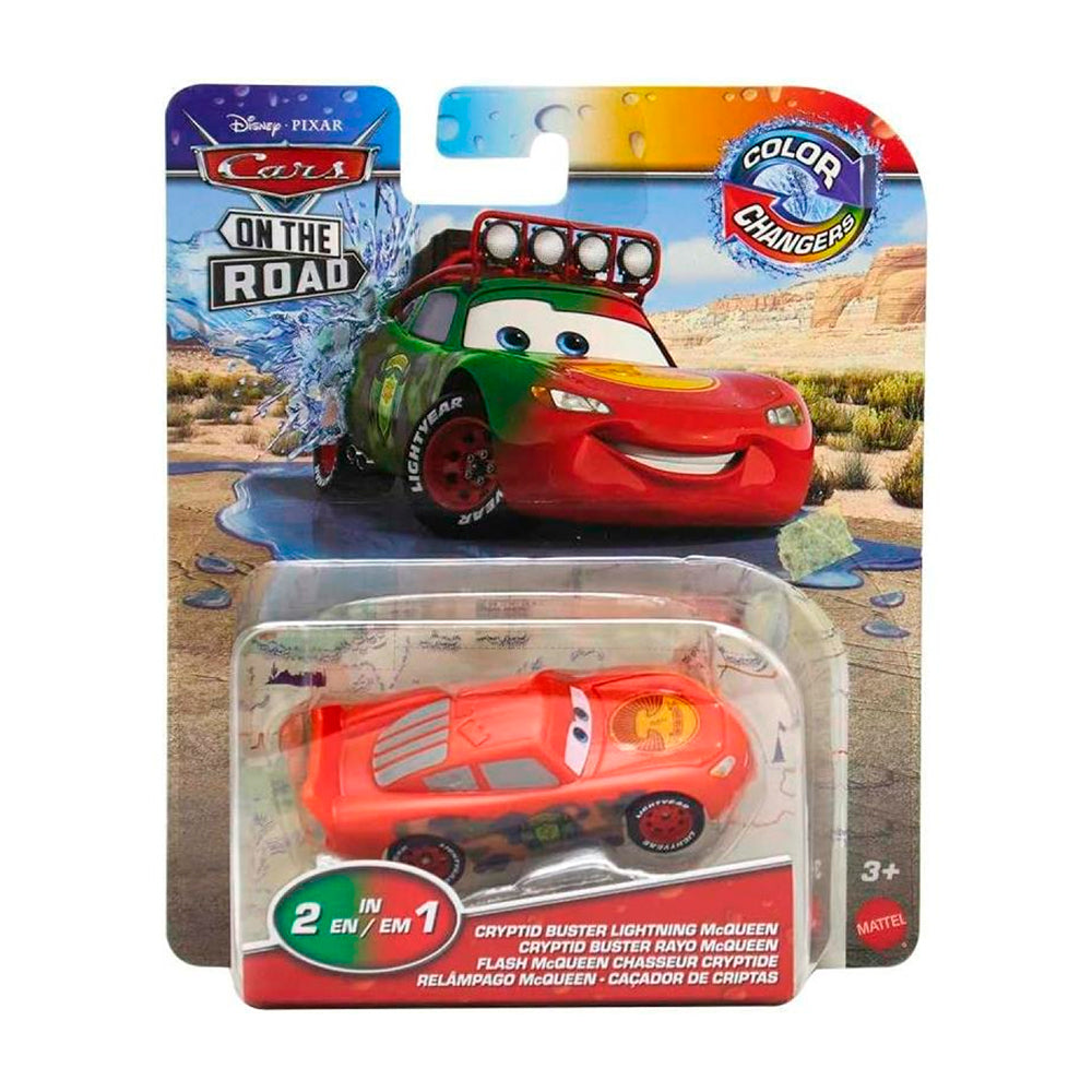 Cars Color Changer - Relámpago Mcqueen GNY94: Vehículo de juguete - Edad 3+