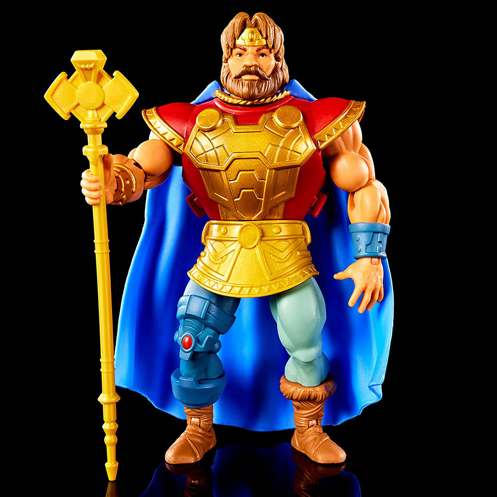 Masters of the Universe Origins Rey Randor GNN84: Figura de acción - Edad 6+