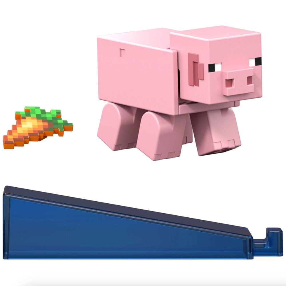 Minecraft Core Redstone - Cerdo GTP08, figuras de acción