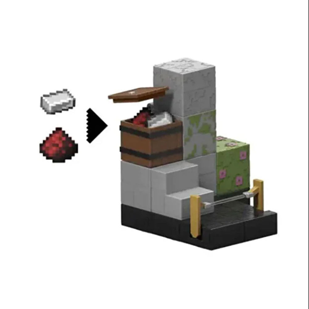 Minecraft 3.25" 2-Pack Redstone La Trampa De Trapper GTT53, figuras de acción