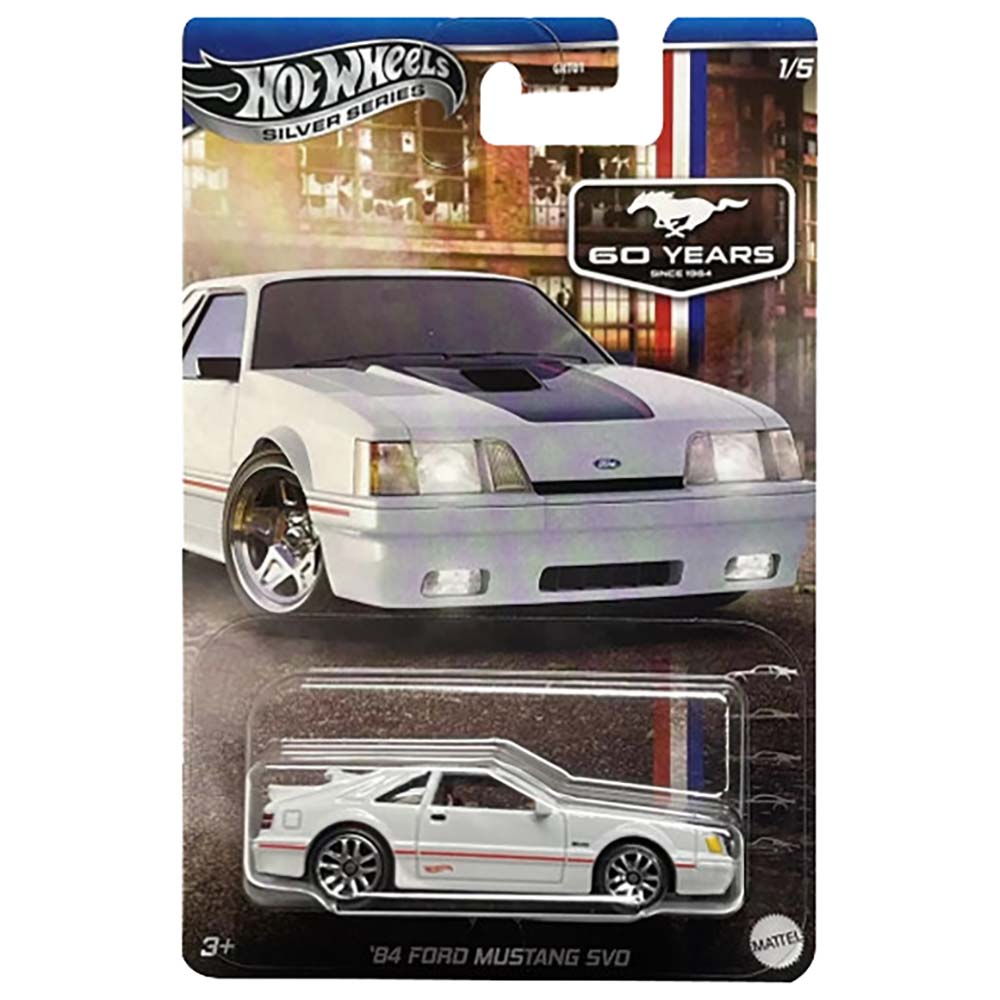 Hot Wheels Silver Series '84 Ford Mustang SVO GRT01