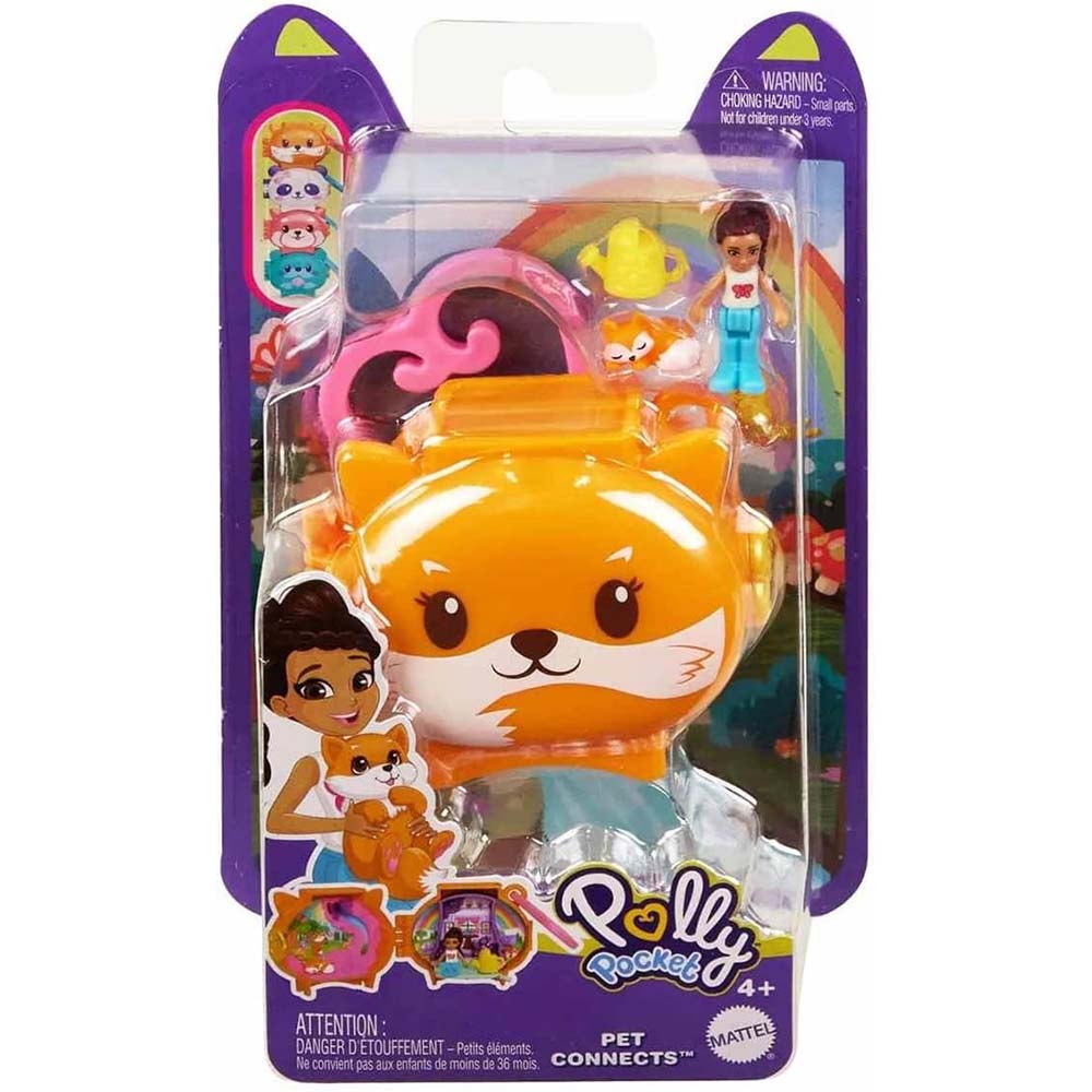 POLLY POCKET COMPACTOS DE MASCOTA - Zorro GYV99