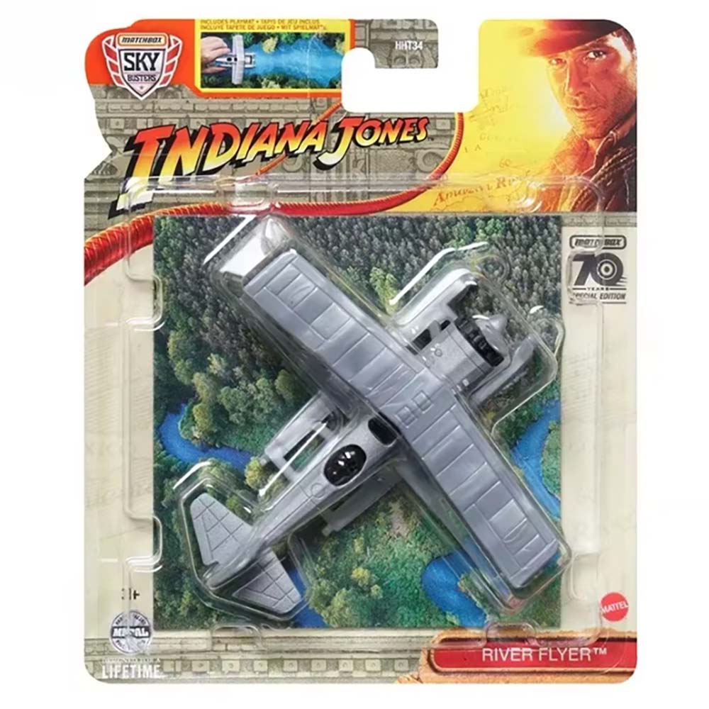 Matchbox Skybusters Indiana Jones River Flyer JDJ05