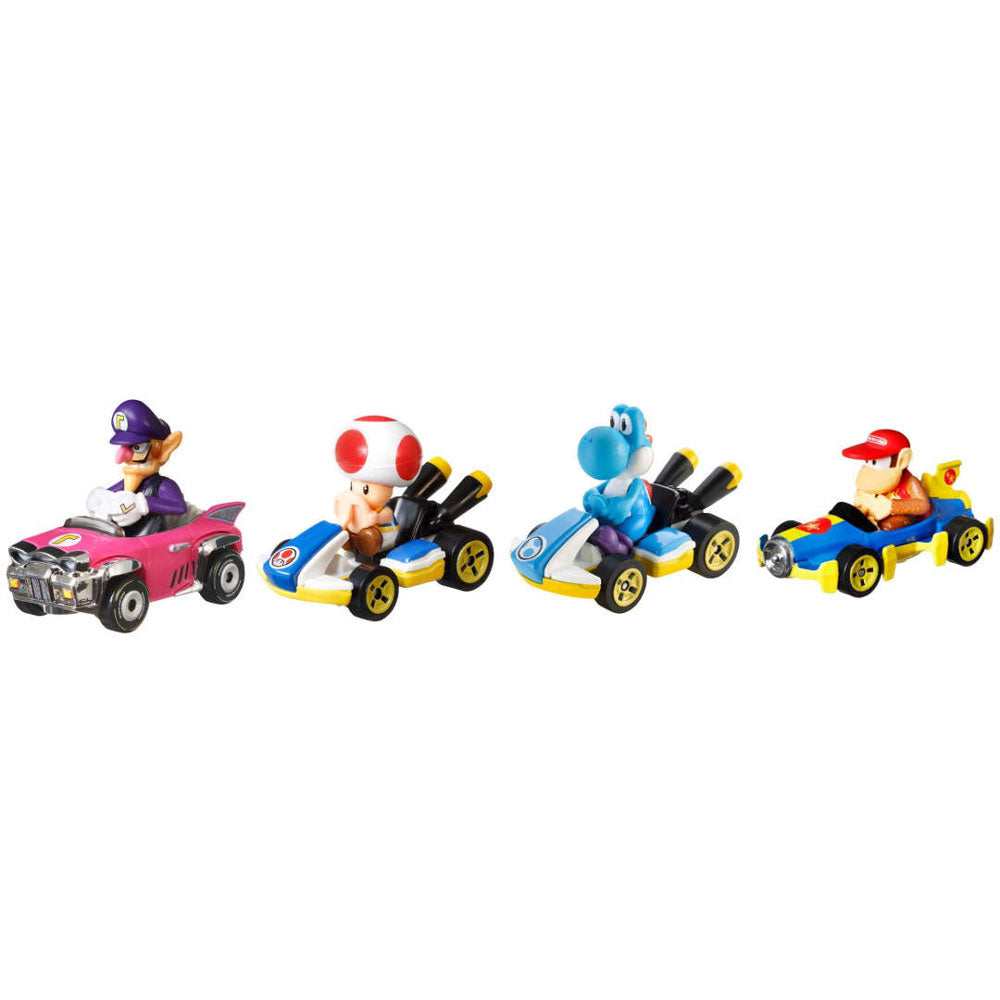 HOT WHEELS MARIO KART DIE-CAST 4-PACK GWB36 – Juguetibici eCommerce