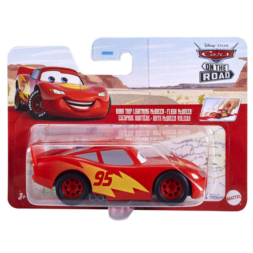 CARS ON THE ROAD RAYO MCQUEEN VIAJERO HGL51 Juguetibici eCommerce